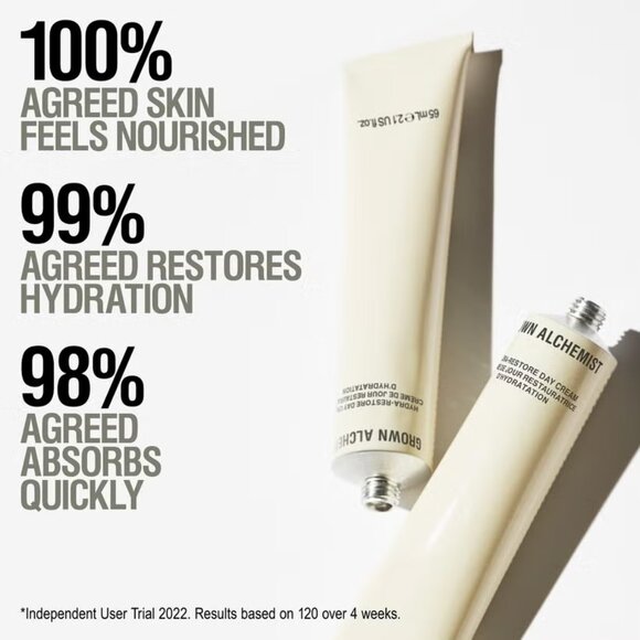 NIB Grown Alchemist Hydra-Restore Face Cream PRIMER Full Size - Picture 3 of 7